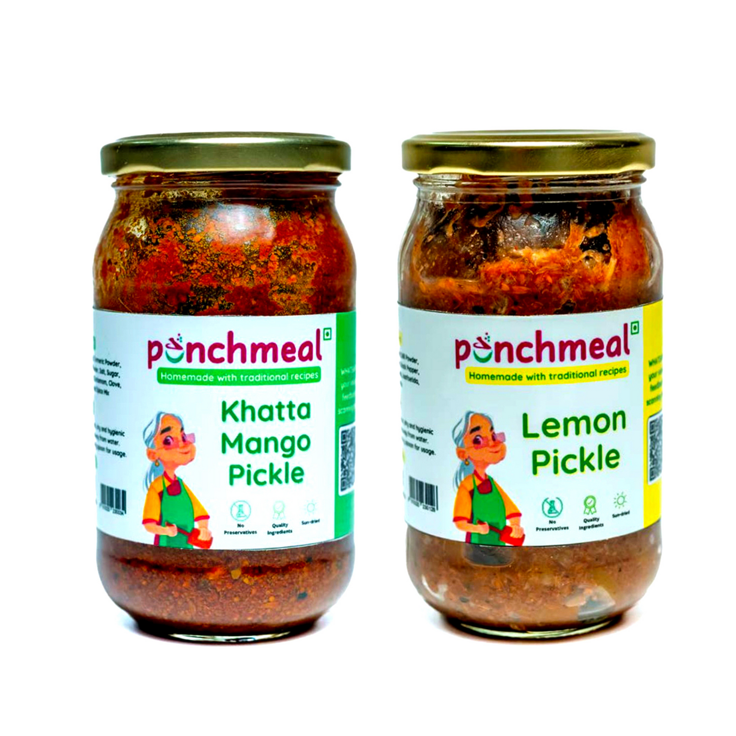 Mango Pickle x Lemon Pickle (400g x 2) | Summer Special Combo