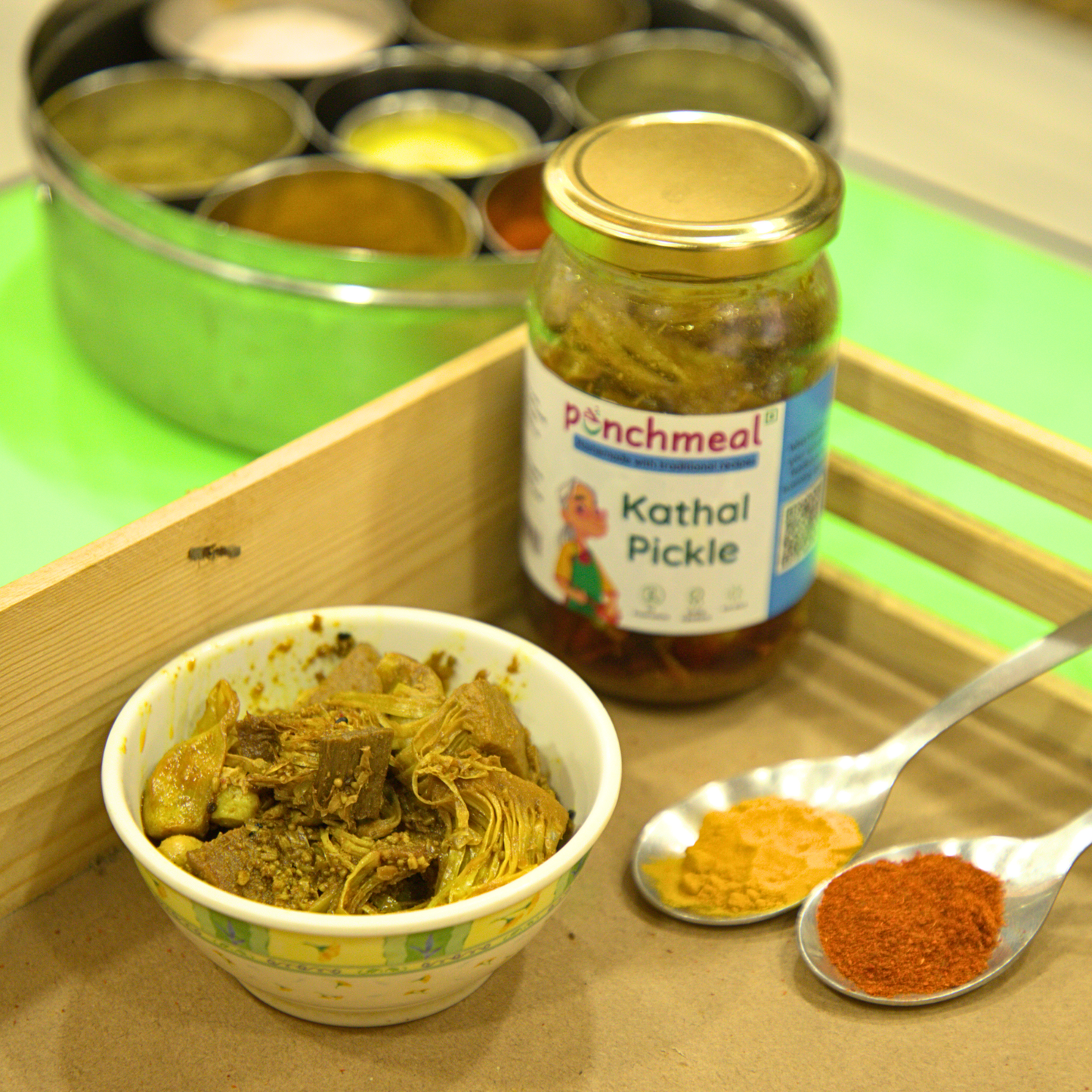 Jackfruit Pickle | Kathal ka Achaar