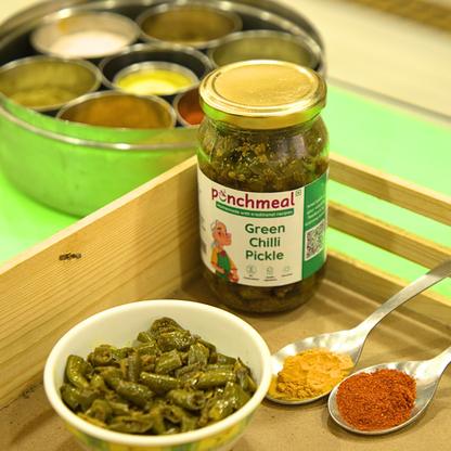 Green Chilli Pickle | Hari Mirch ka Achaar