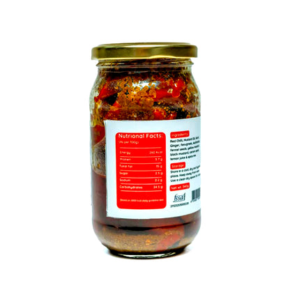 Red Chilli Pickle | Bharua Lal Mirch